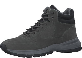 s.Oliver Winter Stiefelette 5-15201-29-200 aus Leder mit Softfoam grau Herren